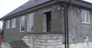 Фасад из газобетона для дома в Благовещенске - Строй-Бгв, качественная отделка от 2087 руб.