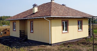 Одноэтажный дом из панелей под ключ в Благовещенске - Строй-Бгв от 135642 рублей